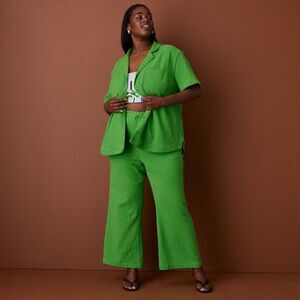 Women's Kick Flare Trousers - Rosie Assoulin Green 16